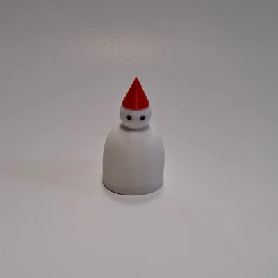 Người Tuyết Và Bé Con Dễ Thương (Snowman With Kid Cute)