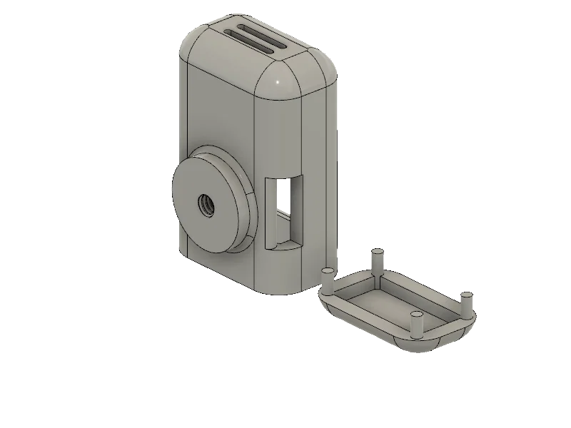 Case ESP32-S3-Eye gắn Ball 10.5mm hoặc 1/4" Hot Shoe + kẹp Top Mount Mini+ - Image 2