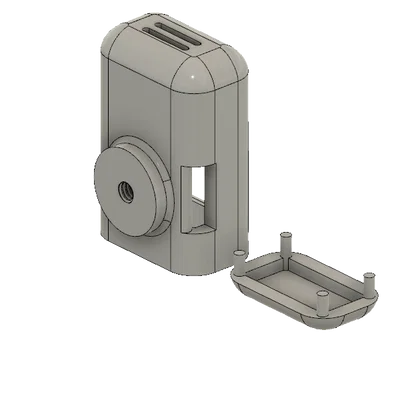Case ESP32-S3-Eye gắn Ball 10.5mm hoặc 1/4" Hot Shoe + kẹp Top Mount Mini+