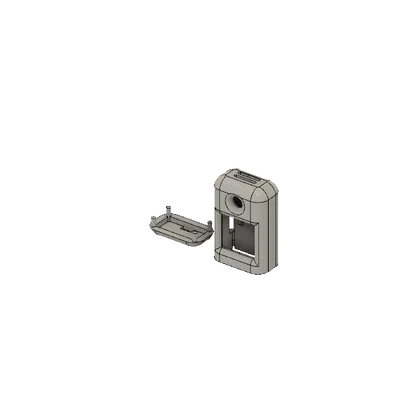 Case ESP32-S3-Eye gắn Ball 10.5mm hoặc 1/4" Hot Shoe + kẹp Top Mount Mini+