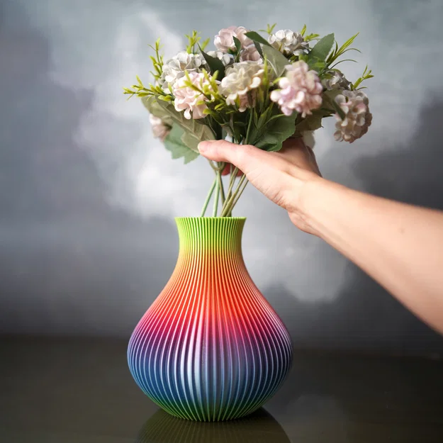 Vase Sophie – Thanh lịch trong từng đường cong 18cm/7in - Image 3