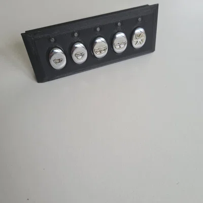 Khung nhựa thay thế nút bấm máy pha cà phê Expobar G10