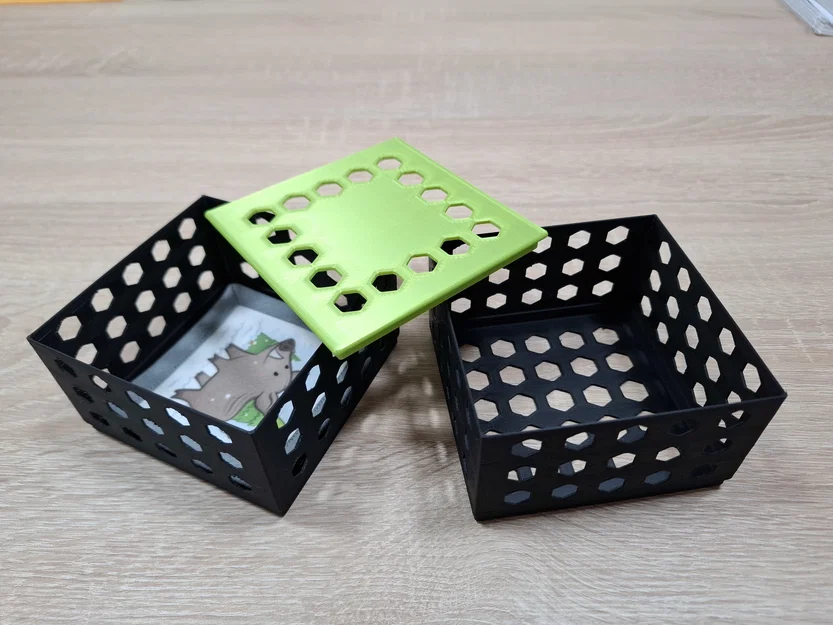 Hộp đa năng BOX Folding 90x90x55mm - Giải pháp lưu trữ thông minh - Image 1