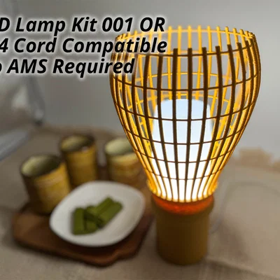 Đèn LED Chổi Đánh Matcha (Chasen) – Tương Thích Dây Đui E14