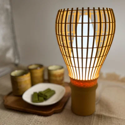 Đèn LED Chổi Đánh Matcha (Chasen) – Tương Thích Dây Đui E14