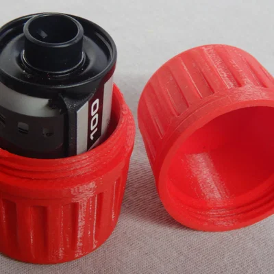 Hộp vặn nắp cho film 135 (35mm) – KB Film Container / Filmdose