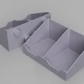 Giá treo chai dung môi Tamiya 250ml đôi cho Multiboard - Thumbnail 2