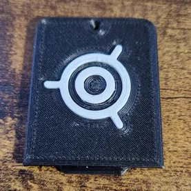 Logo Autodarts trang trí cho ốp che camera (In 3D đơn giản)
