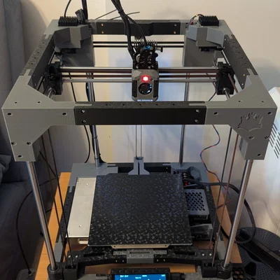 Bastion extended mods (BTT Octopus, MOSFET, relief cáp/PTFE, nắp PSU, RPi3, màn 5")