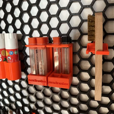 Giá treo bàn chải vệ sinh Prusa cho tường Honeycomb (HSW)