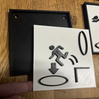Portal - Các Bảng Cảnh Báo Cấp Độ (Level Warning Plaques)