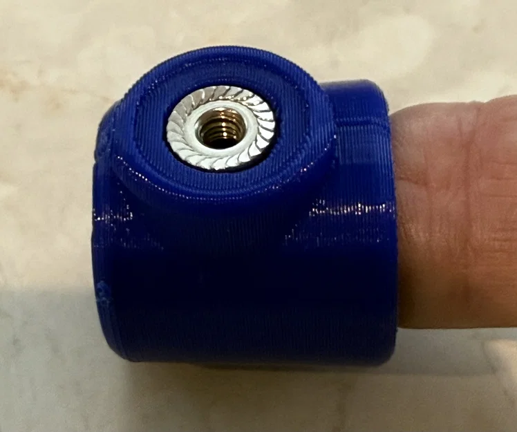 Đồ giữ long đền & shouldered hex nut cho đầu ngón tay — parametric - Image 1