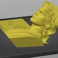 Mô hình tượng bán thân Anakin Skywalker kèm đế trưng bày - Thumbnail 2