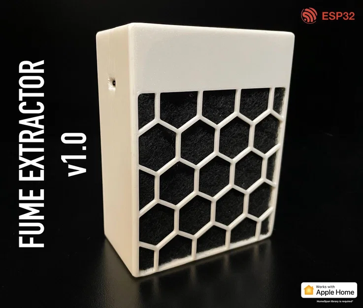 Máy Hút Khói Thông Minh – Works with Apple Home – ESP32 - Image 1