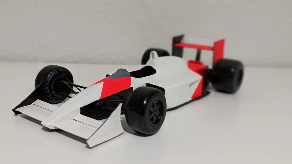 Mô hình 3D Formula 1 McLaren MP4/4 (tỉ lệ 1:21) - Image 1