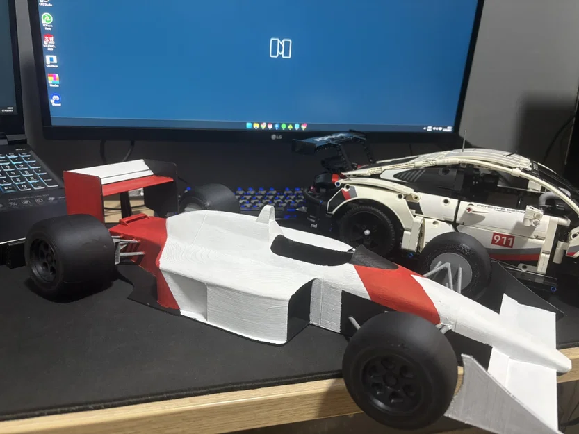 Formula 1 McLaren MP4/4 - Hệ treo trước - Image 3