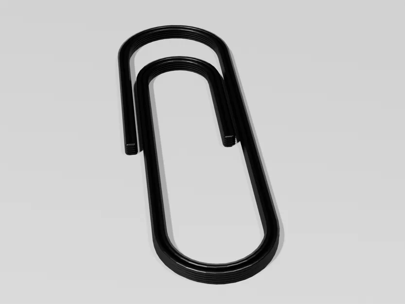 Mẫu thiết kế kẹp giấy 3D (Paper Clip) đẹp mắt và tiện lợi - Image 1