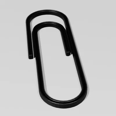 Mẫu thiết kế kẹp giấy 3D (Paper Clip) đẹp mắt và tiện lợi