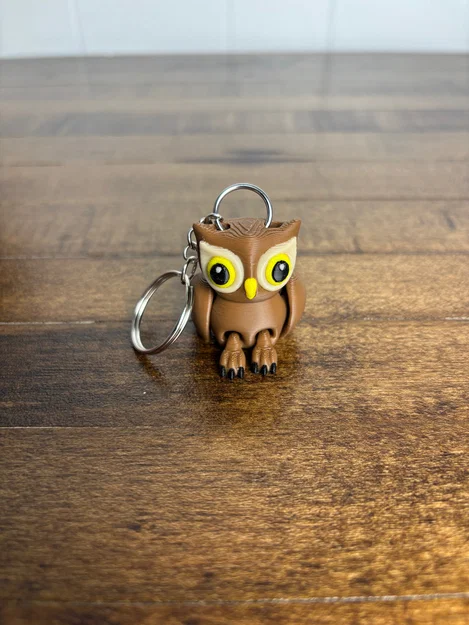 Owl V1 Keychain Fidget (Móc khóa fidget) - Image 1