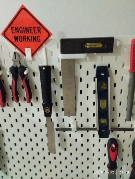 Giá treo đồ đa năng cho bảng pegboard Skadis - Thiết kế tối ưu, in không support - Image 2