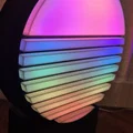 Retrowave LED Sun – Đèn LED mặt trời phong cách retro/vaporwave - Thumbnail 1