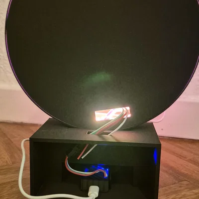 Retrowave LED Sun – Đèn LED mặt trời phong cách retro/vaporwave