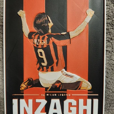 AC Milan - Pippo Inzaghi - HueForge