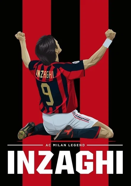 AC Milan - Pippo Inzaghi - HueForge - Image 2