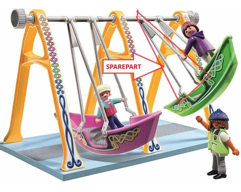 Linh kiện thay thế 3D cho bộ đồ chơi Playmobil 5553 Schiffsschaukel - Image 1