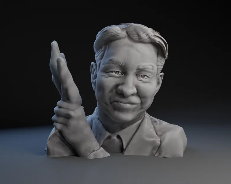 Mô hình 3D The Salesman (Người chào hàng) từ phim Squid Game - Image 1