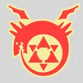 Mẫu Huy Hiệu Ouroboros Fullmetal Alchemist In 3D Độc Đáo - Thumbnail 2