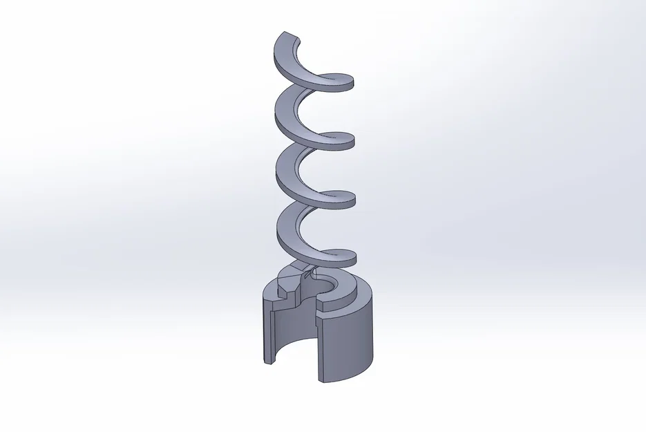 Phụ kiện in 3D dẫn hướng ống xà phòng (Soap Dispenser Hose Guide) - Image 2