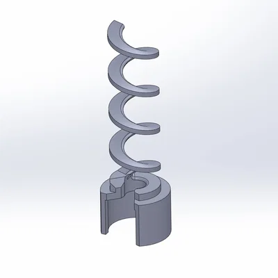 Phụ kiện in 3D dẫn hướng ống xà phòng (Soap Dispenser Hose Guide)