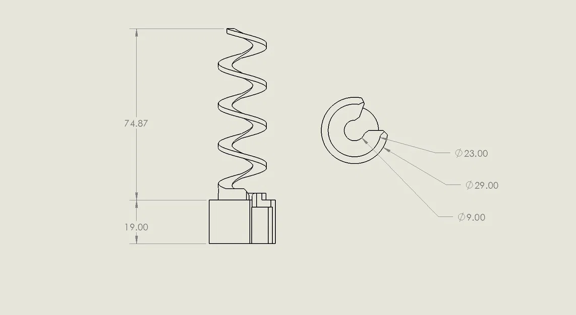 Phụ kiện in 3D dẫn hướng ống xà phòng (Soap Dispenser Hose Guide) - Image 3