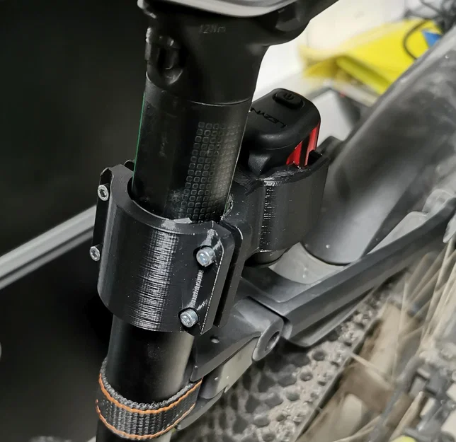Ngàm/Bracket gắn Lezyne Strip Drive Rear 400+ (không dùng dây cao su) - Image 2