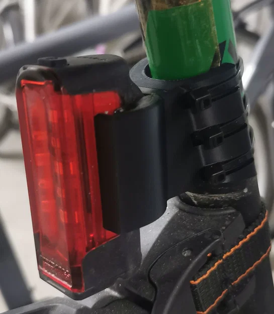 Ngàm/Bracket gắn Lezyne Strip Drive Rear 400+ (không dùng dây cao su) - Image 5