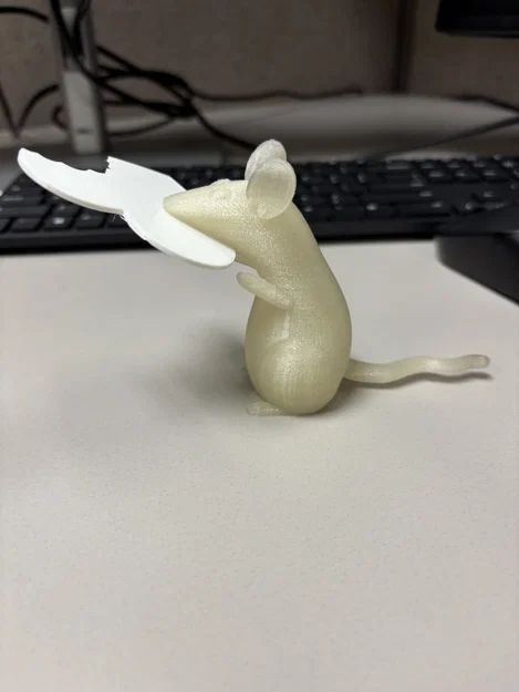 Mô hình chú chuột 3D Biting Ratz - Đồ chơi để bàn độc đáo - Image 1