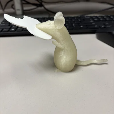 Mô hình chú chuột 3D Biting Ratz - Đồ chơi để bàn độc đáo