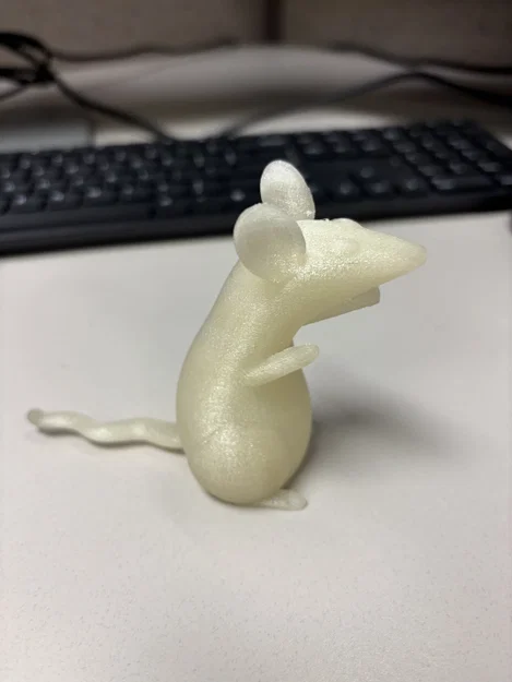 Mô hình chú chuột 3D Biting Ratz - Đồ chơi để bàn độc đáo - Image 3