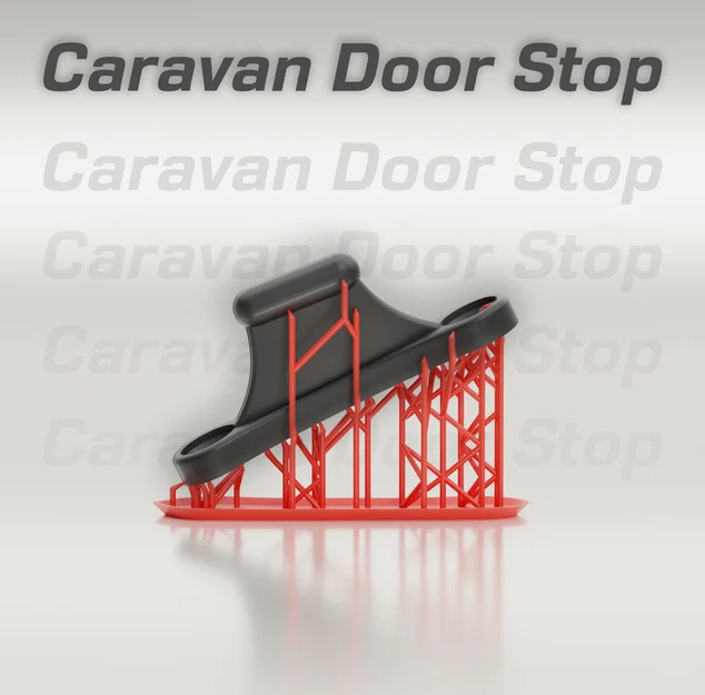 Chốt chặn cửa xe caravan (Caravan Door Stop) in 3D bền bỉ - Image 1