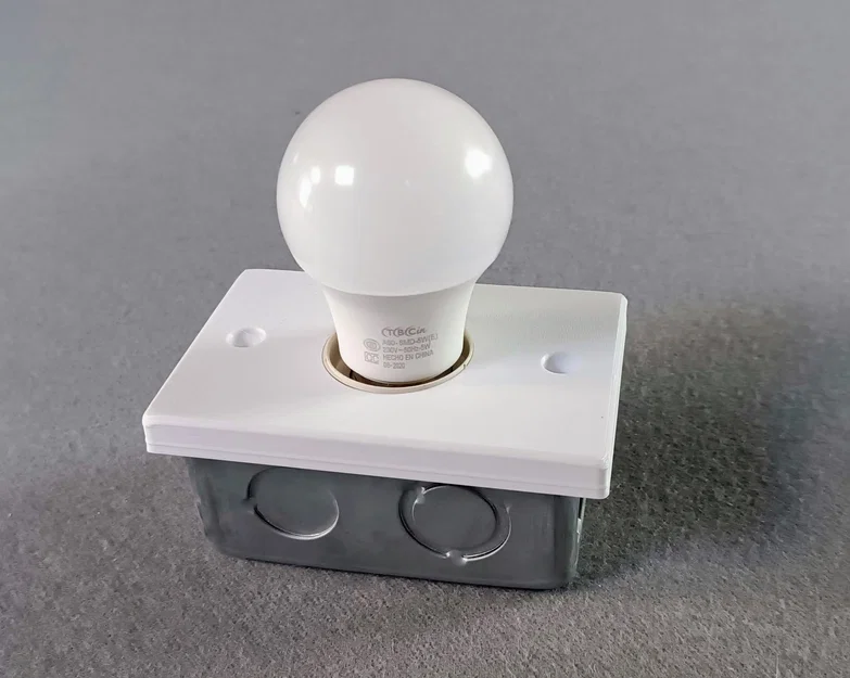 Bộ Hộp Đèn Ổ Cắm E27 In 3D: Giải Pháp DIY Chiếu Sáng Chuyên Nghiệp - Image 1
