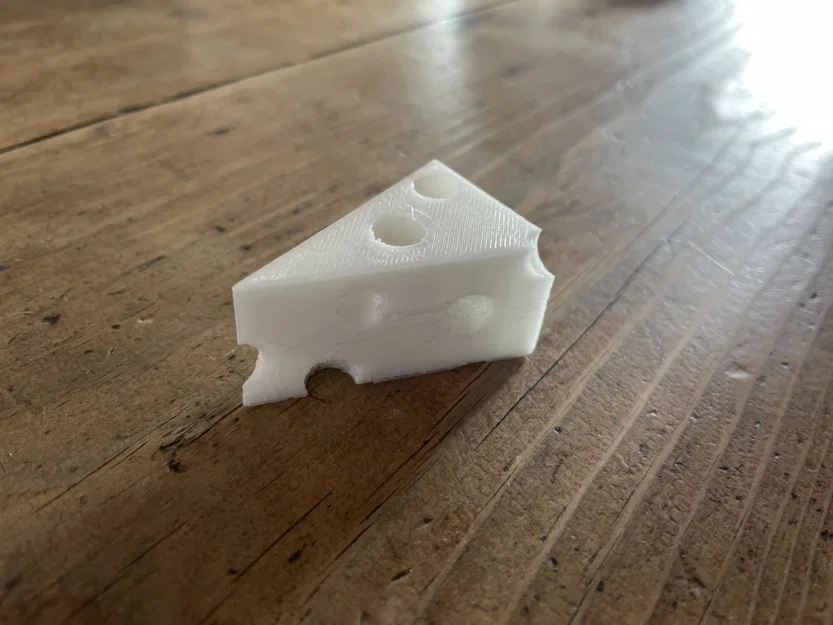 Mô hình miếng phô mai 3D xinh xắn - File in STL - Image 2