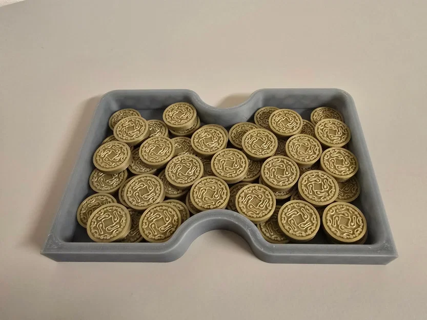 Citadels - Khay sắp xếp (Organizer) và Coin - Image 1