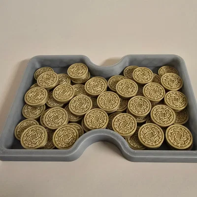 Citadels - Khay sắp xếp (Organizer) và Coin