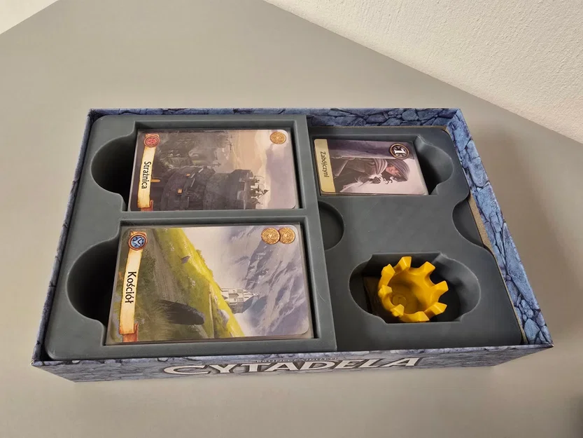 Citadels - Khay sắp xếp (Organizer) và Coin - Image 2