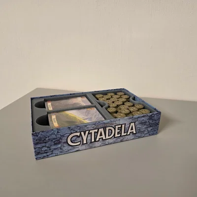 Citadels - Khay sắp xếp (Organizer) và Coin