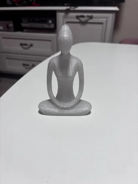 Mô hình tượng người tập Yoga 3D trang trí bàn làm việc - Image 1