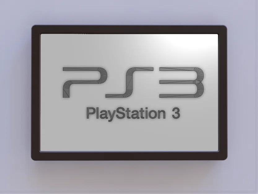 Tranh Treo Tường Logo PlayStation 3 - Image 1