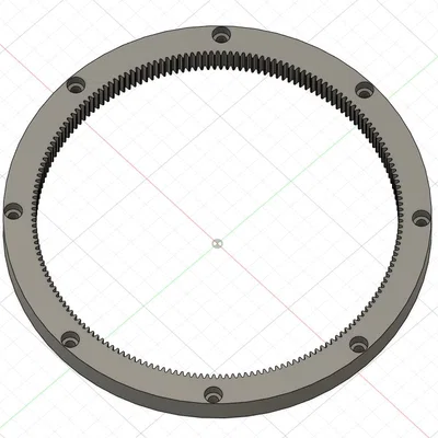 Bộ Bánh Răng Vòng Trong (Internal Teeth Spur Gear) Module 0.8 cho 3D Printing