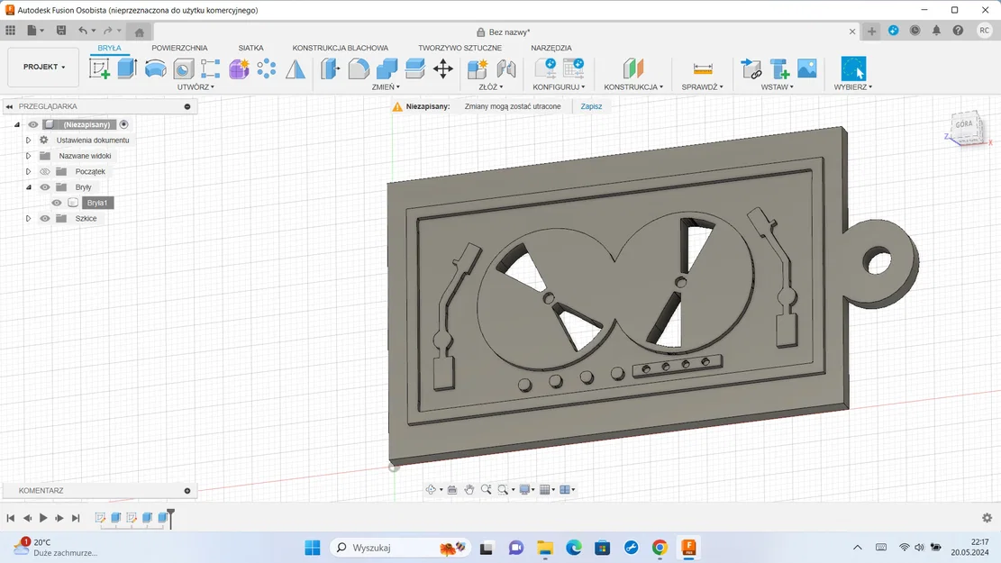 Móc khóa DJ (DJ-Disc Jockey Keychain V1) tự in 3D cực chất - Image 3